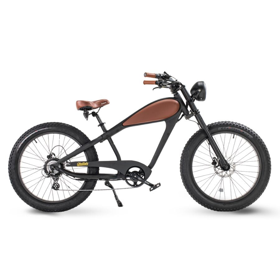 cheetah rennrad Café Racer (New 2026） – BackToModern Color:MOSS GREEN DUNES black FXR brake pedal Festival Season