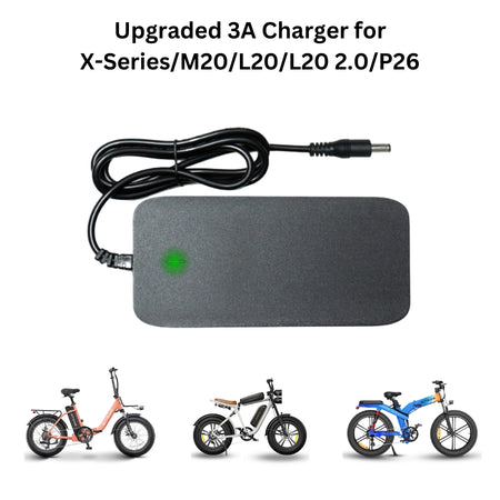 ancheer e bike ladegerät Charger, 3A Charger for EP-2Pro/ENGINE Pro