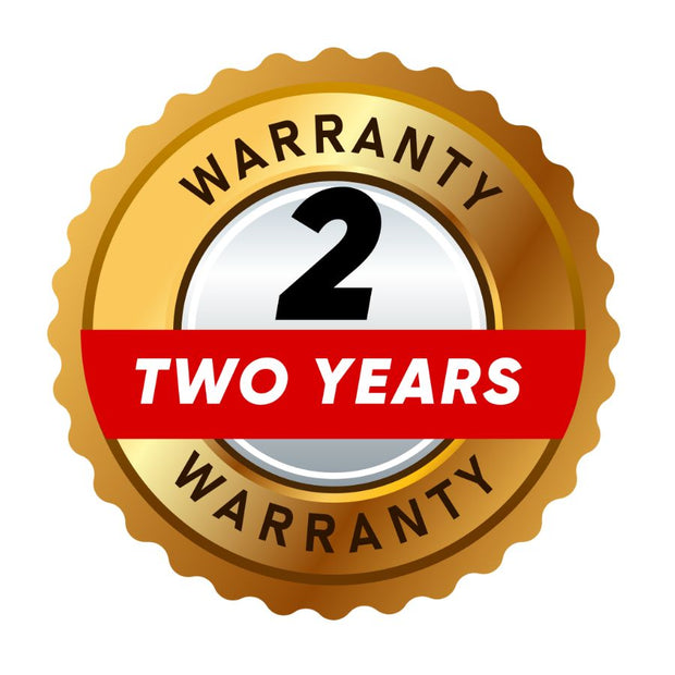 2-Year Manufacture Warranty