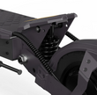 Close-up of a mechanical component with springs and metal parts on a white background Back To Modern Sale Ausom L1 Electric scooter