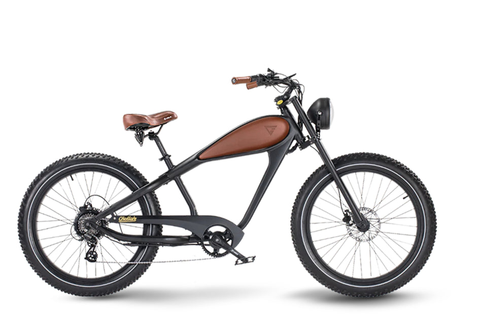 Cheetah Plus Ebike Revi Ebikes Vitage Cafe racer 1200W bafang Motor Samsung battery 