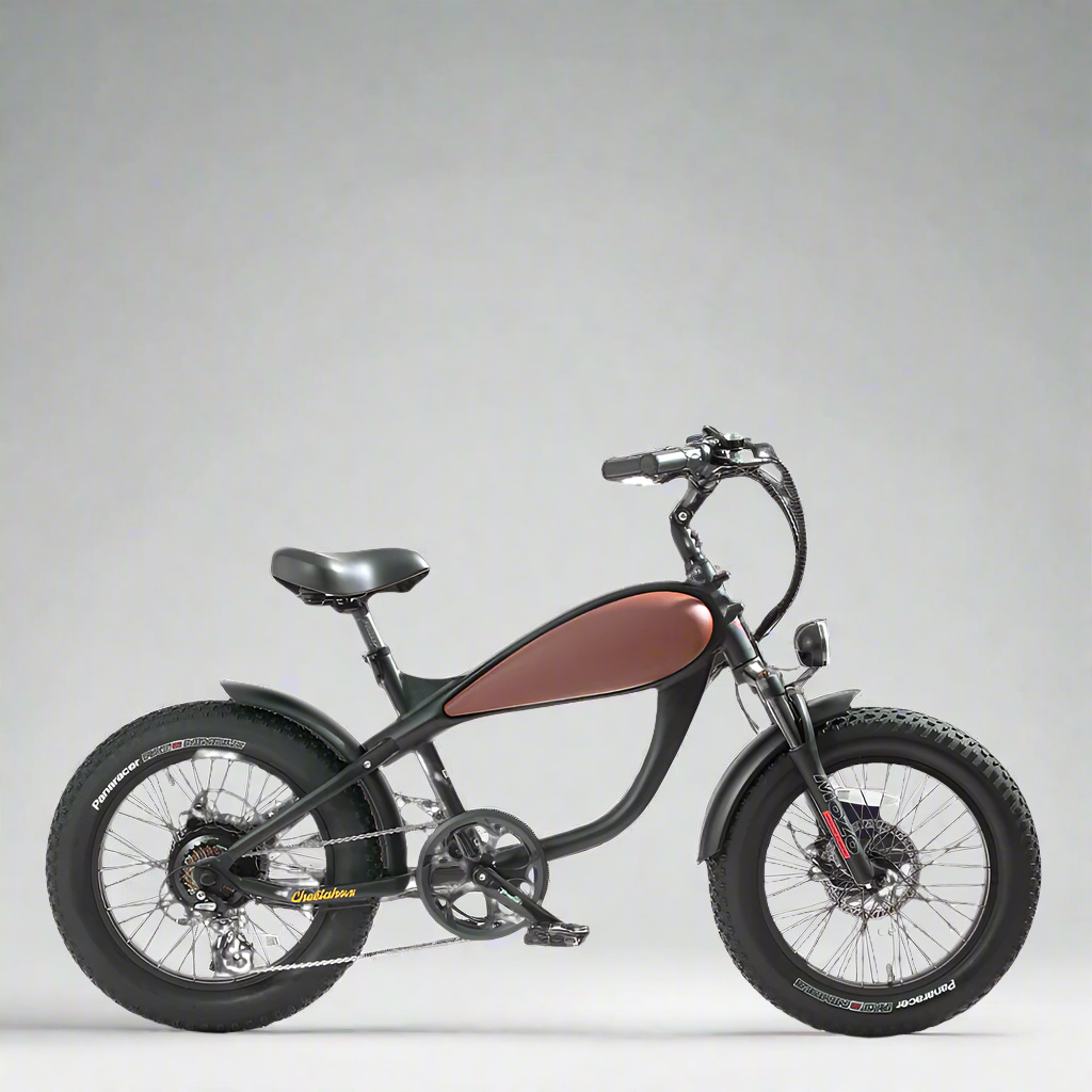 Chetah Mini Revi BIke cafe' Racer Side view 