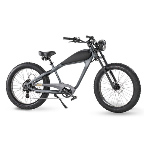 Cheetah Vintage Cafe' Racer E-bike 750W/1200W Bafang Motor – BackToModern