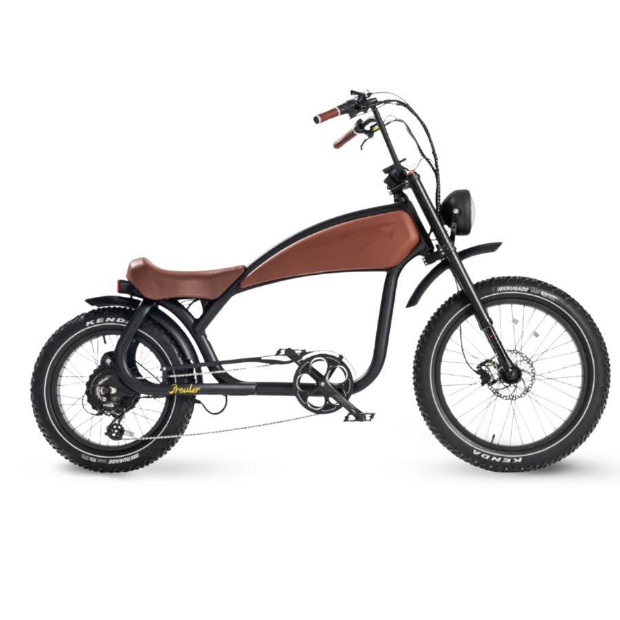 Prowler Vintage Cafe' Racer E-bike 52V 1500W Bafang Motor Samsung Cells – BackToModern