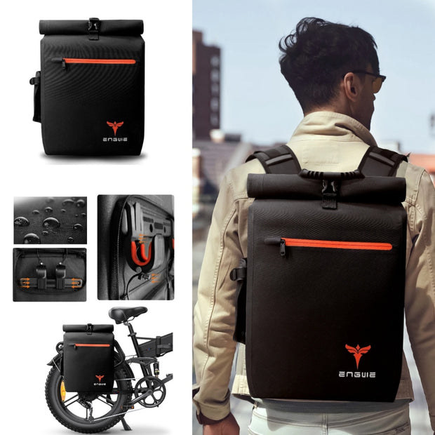 Large Rear Rack Backpack