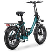 L20 2.0 Engwe foldable step through ebike 52v Sea Green 