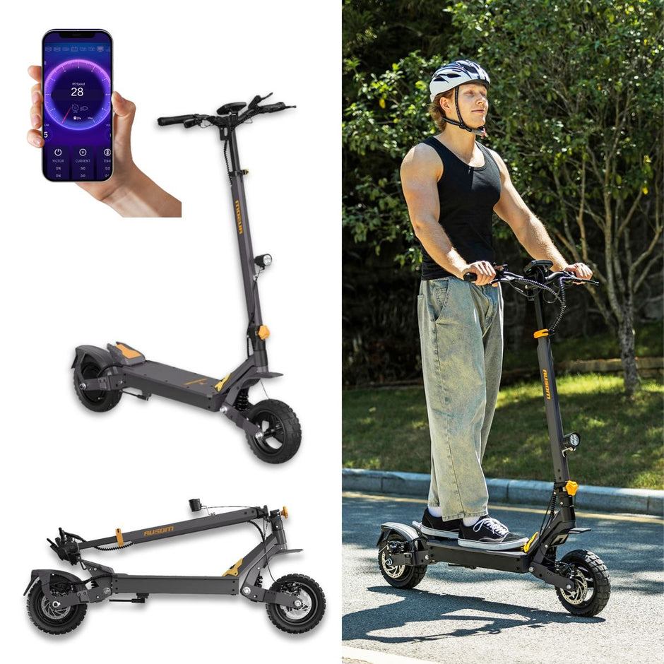 L1_Ausom_Electric_scooter_lifestyle_image back to modern sale 