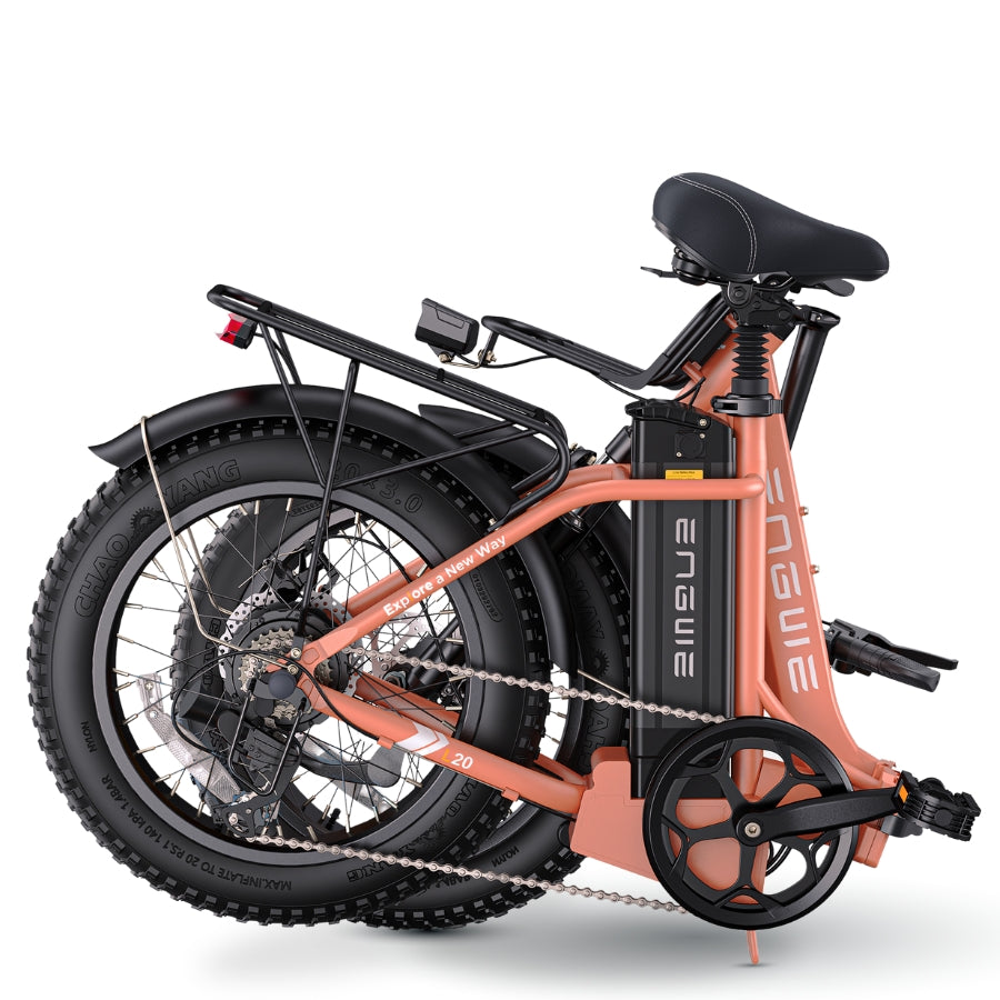 L20 2.0 Engwe folded step through ebike 52v Rose Pink 