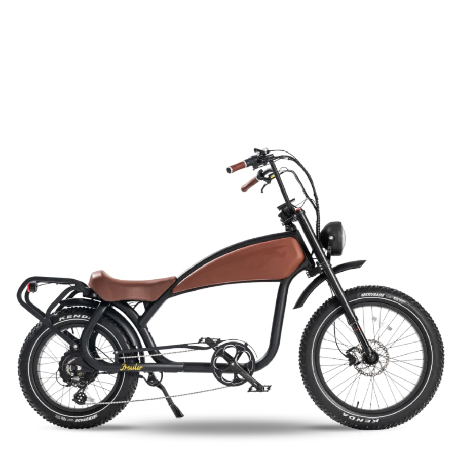 Prowler Vintage Ebike Revi Bikes 20Ah 1500W bafang motor Side view  2