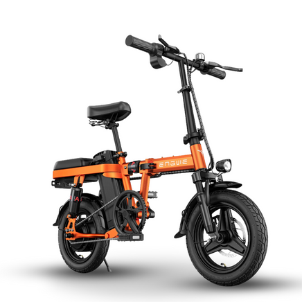 T14 Ebike Engwe Foldable Ebike  Orange 