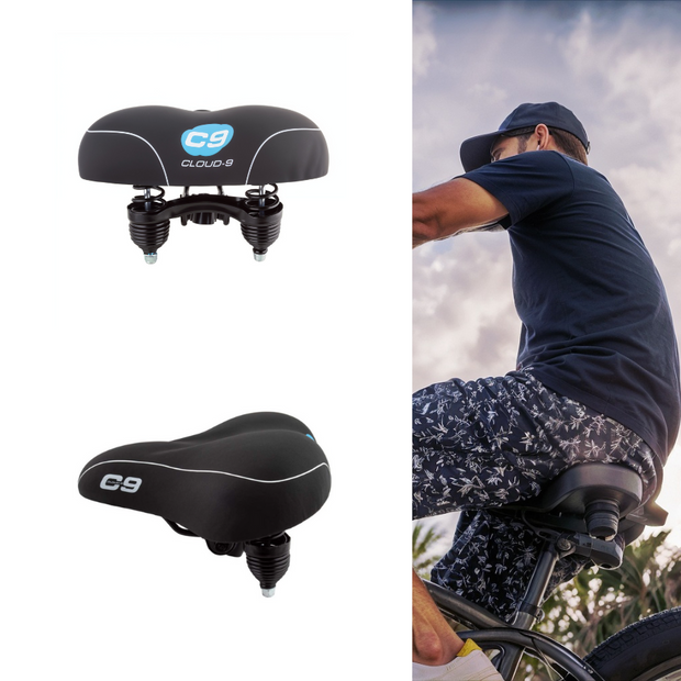 Cloud 9 seat Gel for bikes ebikes BackTomodern Engwe back views C9 Cloud 9