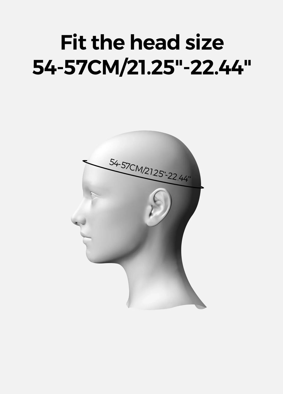 ENGWE Urban helmet fits head sizes 54-57 cm (21.25-22.44 inches)