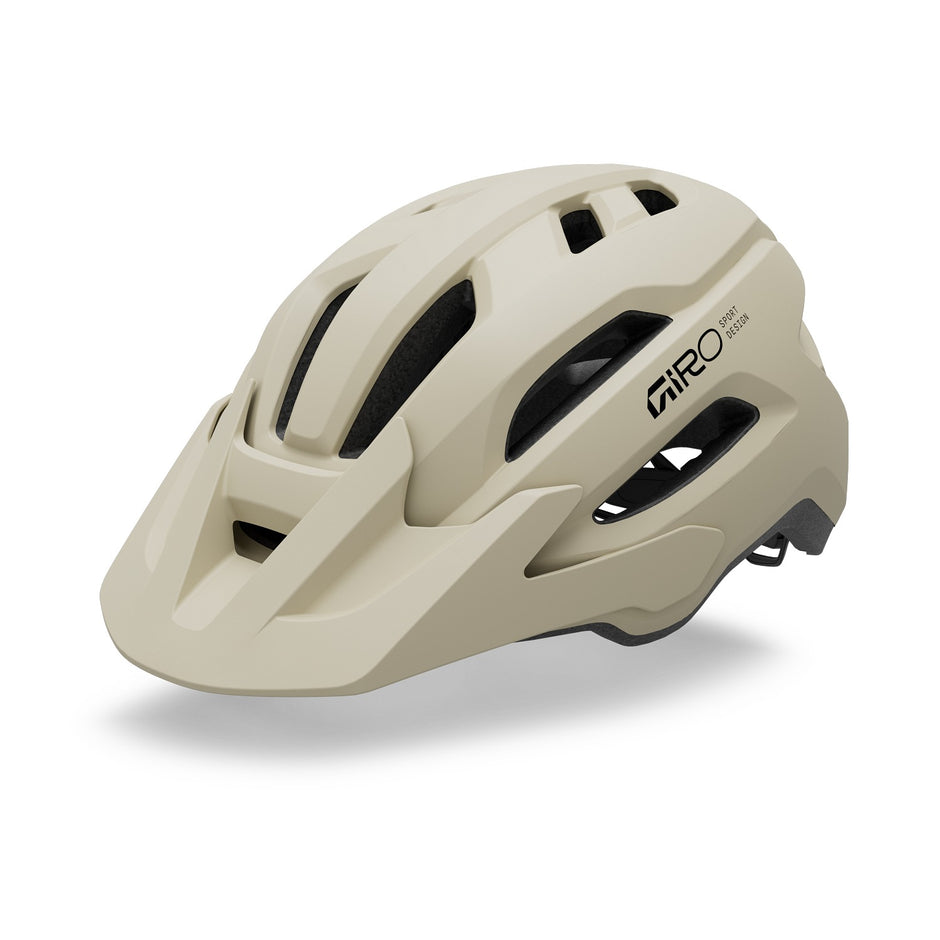 Giro Fixture MIPS II youth bike helmet in Matte Stone on white background