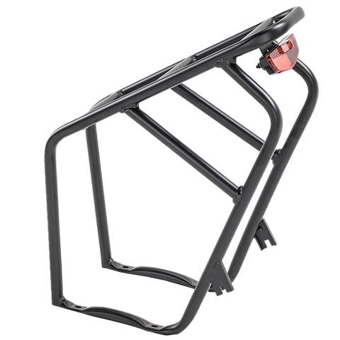 Revi Cheetah aluminum rear rack with tail light