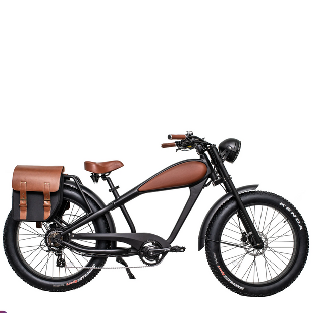 Rear Pannier Leather Saddle Bag