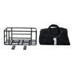 Revi Rebel rear basket and removable carry bag set on white background