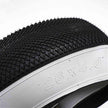 Vee Tire Co. E-Speedster 26 x 4.0 white wall fat tire sidewall close-up with size marking