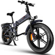 Grey engwe Engine pro ebike 1000 watts foldable ebike 