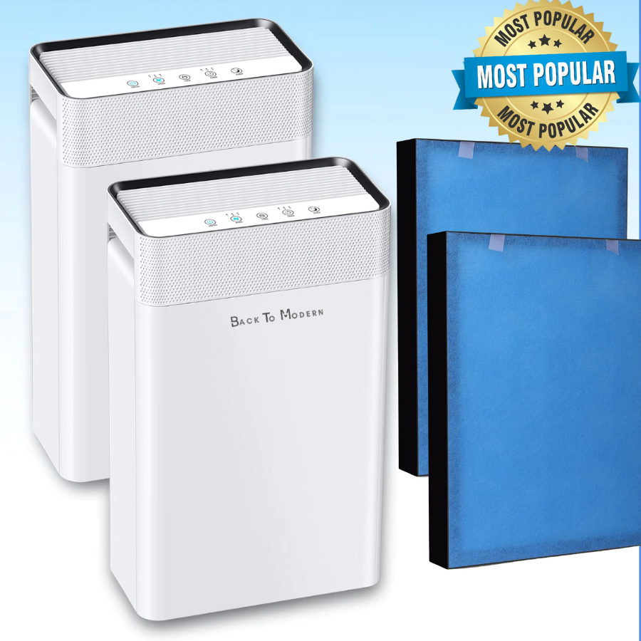 SimPure Air Purifier from Back To Modern H13 HEPA Filters  